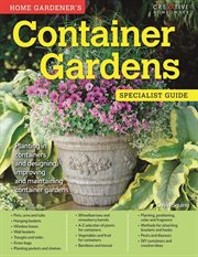 Container gardens. Specialist guide cover image