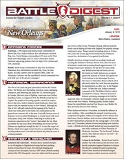 Battle Digest. Volume 1, issue 8, New Orleans cover image