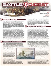 Battle Digest. Volume 1, issue 3, Yorktown cover image