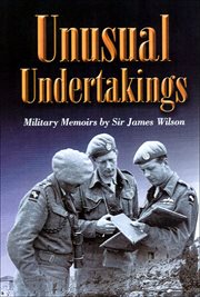 Unusual undertakings : a military memoir cover image