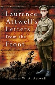 Laurence Attwell's letters from the front cover image