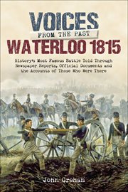 Voices from the past: waterloo 1815 cover image