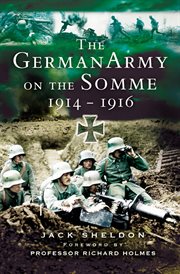The german army on the somme, 1914–1916 cover image