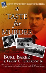 A taste for murder cover image