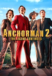 Anchorman 2: The Legend Continues. Anchorman cover image