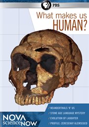 What makes us human? cover image