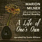 A life of one's own cover image