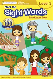 Meet the sight words : 12 easy reader books. Level 3 cover image