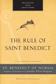 The Rule of Saint Benedict a contemporary paraphrase cover image