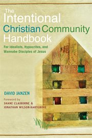 The intentional christian community handbook cover image