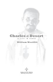Charles of the desert : a life in verse cover image