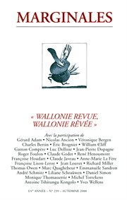 Wallonie revue, wallonie rêvée. Marginales - 239 cover image