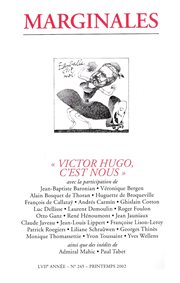 Victor hugo, c'est nous. Marginales - 245 cover image