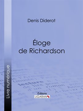 Cover image for Éloge de Richardson