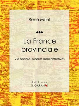 Cover image for La France provinciale