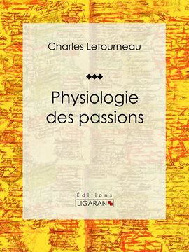 Cover image for Physiologie des passions