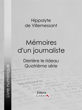 Cover image for Mémoires d'un journaliste