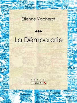 Cover image for La Démocratie