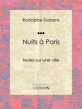 Cover image for Nuits à Paris