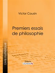 Premiers essais de philosophie cover image