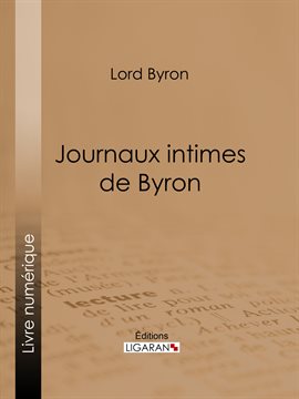 Cover image for Journaux intimes de Byron