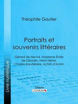 Cover image for Portraits et souvenirs littéraires