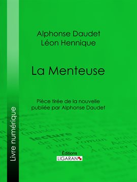 Cover image for La Menteuse