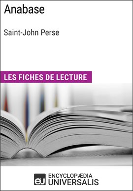 Cover image for Anabase de Saint-John Perse