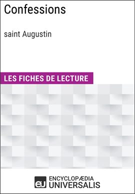 Cover image for Confessions de saint Augustin