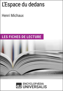 Cover image for L'Espace du dedans d'Henri Michaux