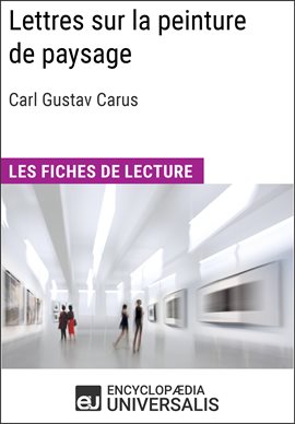 Cover image for Lettres sur la peinture de paysage de Carl Gustav Carus