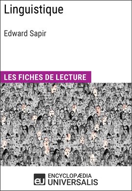 Cover image for Linguistique d'Edward Sapir