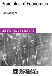 Principles of Economics de Carl Menger : Les Fiches de lecture cover image