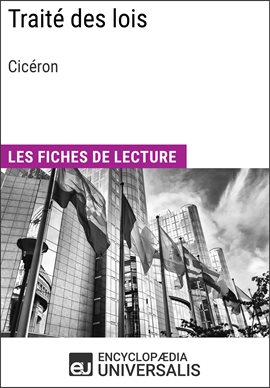 Cover image for Traité des lois de Cicéron