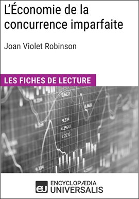 Cover image for L'Économie de la concurrence imparfaite de Joan Violet Robinson