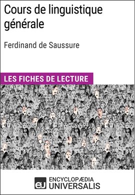 Cover image for Cours de linguistique générale de Ferdinand de Saussure