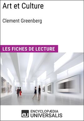 Cover image for Art et Culture de Clement Greenberg