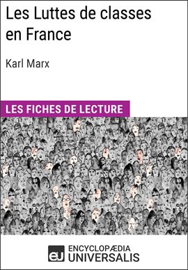 Cover image for Les Luttes de classes en France de Karl Marx