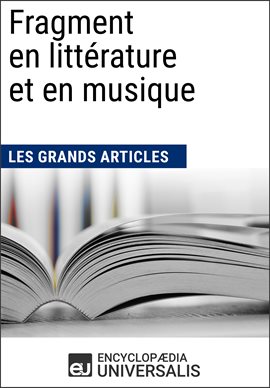 Cover image for Fragment en littérature et en musique