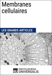 Membranes cellulaires cover image