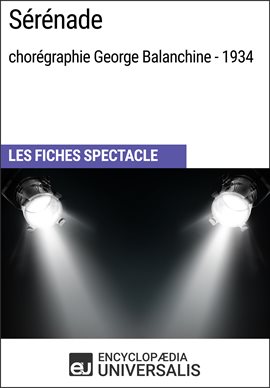 Umschlagbild für Sérénade (chorégraphie George Balanchine - 1934)