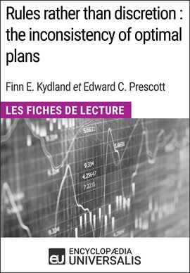 Cover image for Rules Rather Than Discretion : The Inconsistency of Optimal Plans de Finn E. Kydland et Edward C. Pr
