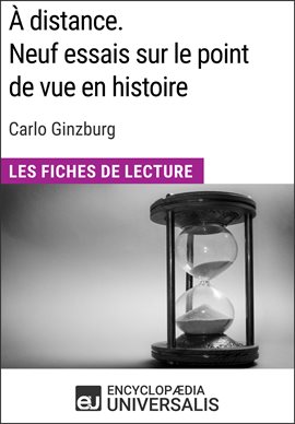 Cover image for À distance. Neuf essais sur le point de vue en histoire de Carlo Ginzburg