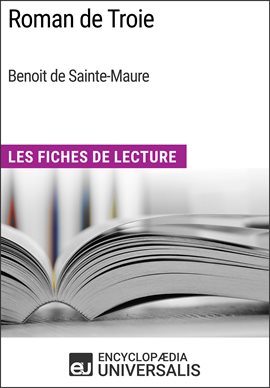 Cover image for Roman de Troie de Benoit de Sainte-Maure