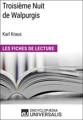Cover image for Troisième Nuit de Walpurgis de Karl Kraus