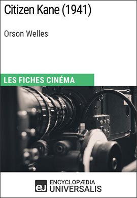 Cover image for Citizen Kane d'Orson Welles
