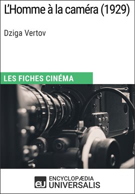 Umschlagbild für L'Homme à la caméra de Dziga Vertov