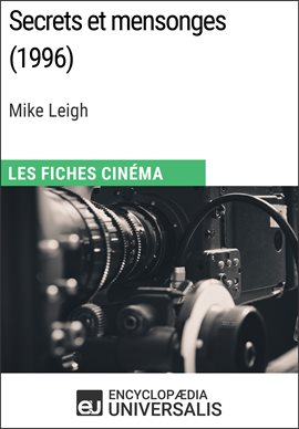 Cover image for Secrets et mensonges de Mike Leigh