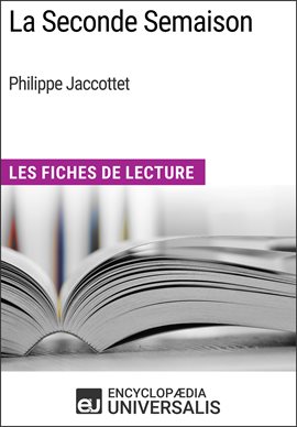 Cover image for La Seconde Semaison de Philippe Jaccottet