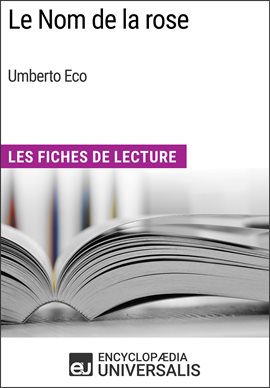 Cover image for Le Nom de la rose d'Umberto Eco